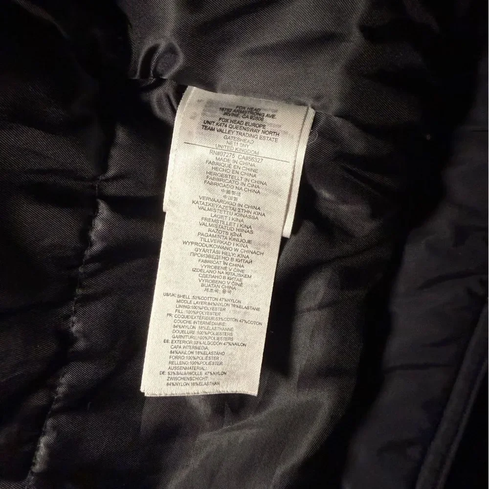 Fox Head Deluxe Men’s Utility Jacket Zip Away Hood Men’s Sz Medium